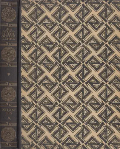 Buch: Die Atlantische Götterlehre, Leo Frobenius (Hrsg.), 1926, Diederichs