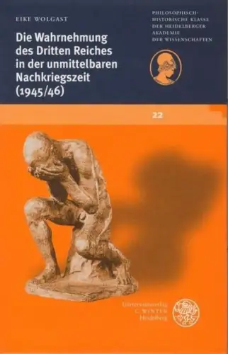 Buch: Die Wahrnehmung des Dritten Reiches in der unmittelbaren Nachkriegszeit...
