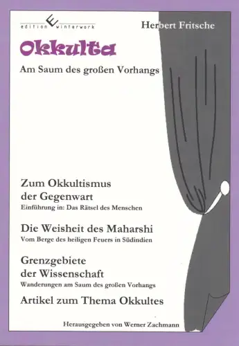 Buch: Okkulta, Fritsche, Herbert, 2012, Edition Winterwork, gebraucht, sehr gut