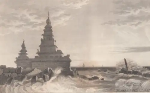 Mahabalipoor. aus Meyers Universum, Stahlstich. Kunstgrafik, 1850 265964