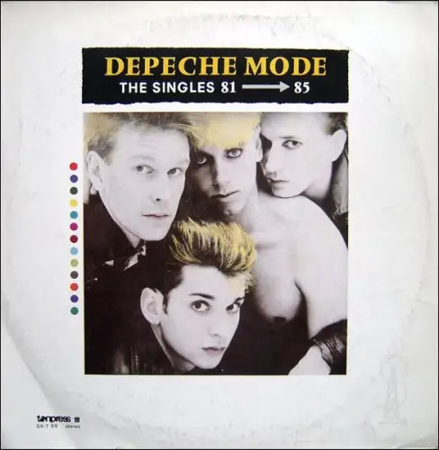 Doppel-LP: Depeche Mode - The Singles 81-85, Tonpress - SX-T 69, Poland, 1995