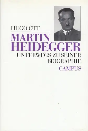 Buch: Martin Heidegger, Ott, Hugo, 1988, Campus, Biographie, gebraucht, sehr gut