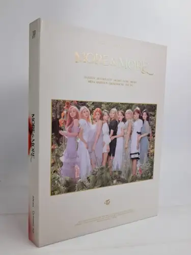 Buch mit CD: Twice - More & More, 2020, JYP, K-Pop, südkoreanische Girlgroup
