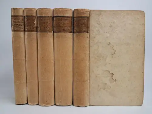 Buch: Gottlieb Wilhelm Rabeners Satiren, 1775, Schmieder, 5 Bände, Sammlung ...
