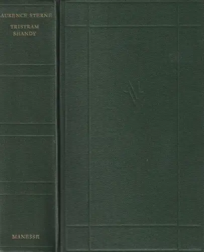 Buch: Tristram Shandy, Sterne, Laurence, 1948, Manesse Verlag, gebraucht, gut