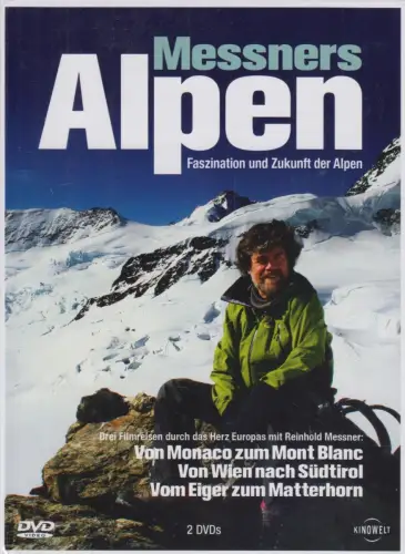 Doppel-DVD: Messners Alpen, 2008, Reinhold Messner, Dokumentation, Kinowelt