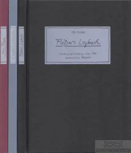 Buch: Flößer Trilogie, Puder, Ulf. 3 Bände, 1999, Anabas-Verlag, gebraucht, gut