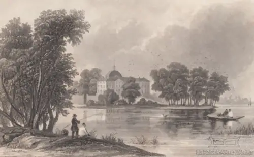 Örbyhus. aus Meyers Universum, Stahlstich. Kunstgrafik, 1850, gebraucht,  265058