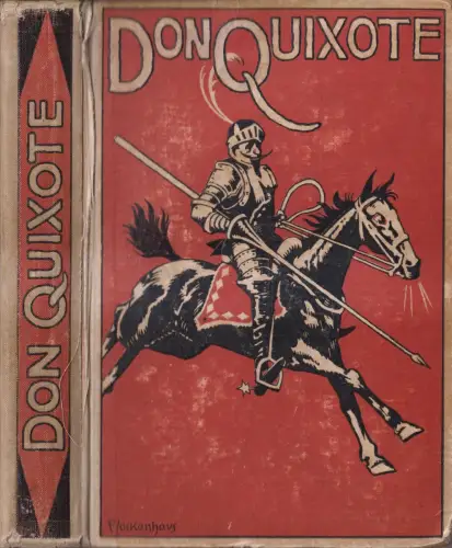 Buch: Don Quixote von der Mancha, Cervantes, 1905, Brandus'sche Verlagsbuchhdlg.