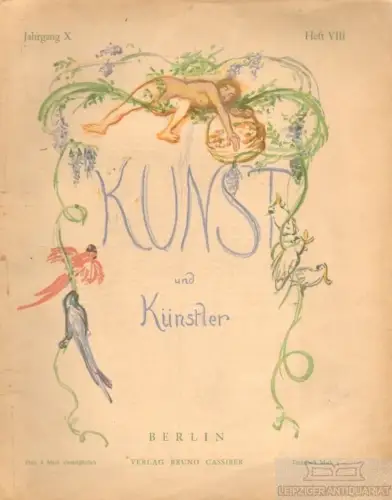 Kunst und Künstler. Jahrgang X , Heft VIII, Mai 1912, Scheffler, Karl. 1912