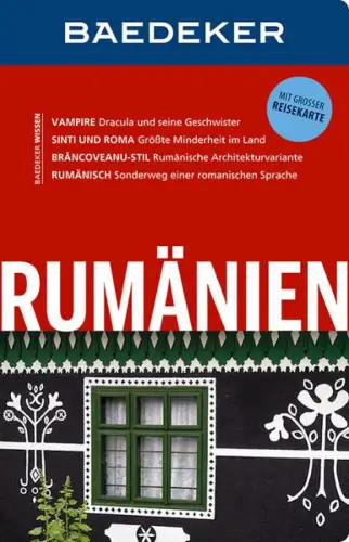 Buch: Rumänien, 2015, Baedeker, gebraucht, sehr gut