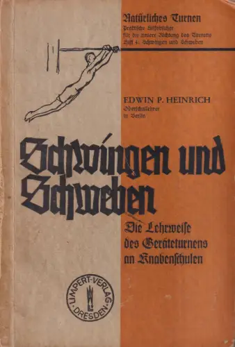 Buch: Schwingen und Schweben, Edwin P. Heinrich, Wilhelm Limpert Verlag