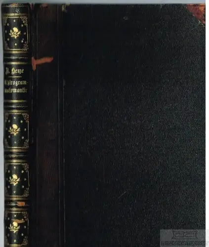 Buch: Die Chirogrammatomantie, Henze, Adoklf. 1862, gebraucht, gut