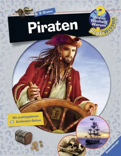 Buch: Piraten, Dela Kienle, 2017, Ravensburger, gebraucht, sehr gut, 8-12 Jahre