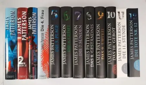 12 Thriller James Patterson: Lindsay Boxer / Club der Ermittlerinnen 1-12, Limes