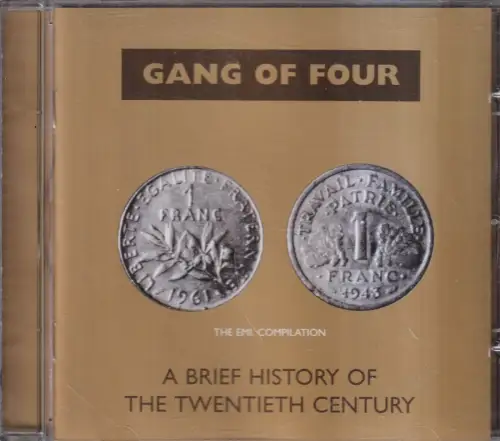 CD: Gang Of Four, A Brief History of the Twentieth Century, Alternative Rock