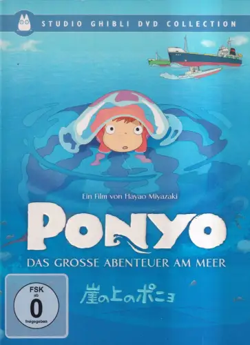 Doppel-DVD: Ponyo, 2011. Das große Abenteuer am Meer, Miyazaki, Studio Ghibli