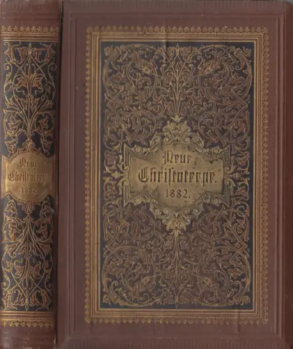 Buch: Neue Christoterpe 1882, Rudolf Kögel u.a., C. Ed. Müller's Verlag