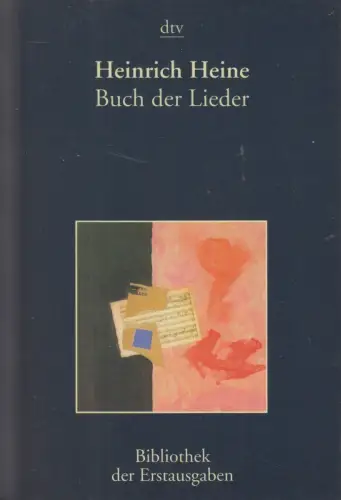 Buch: Buch der Lieder, Heinrich Heine, 1997, Deutscher Taschenbuch Verlag