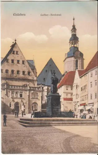 AK Eisleben. Luther-Denkmal, Carl H. Odemar, Postkarte, ungelaufen