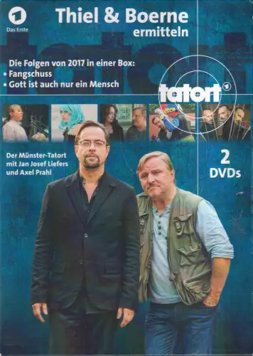 Doppel-DVD: Tatort - Thiel und Boerne ermitteln, 2018. Prahl, Liefers, Krimi