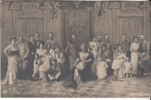 AK Das Deutsche Kaiser, 1915, Postkarte, Fotokarte, ungelaufen, gebraucht, gut
