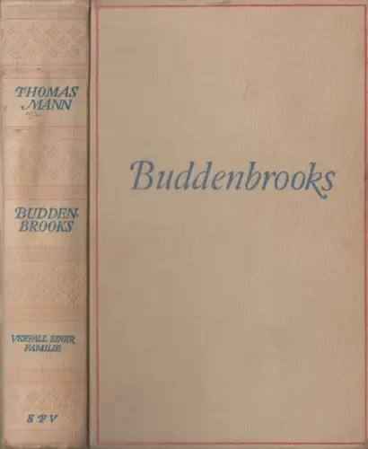 Buch: Buddenbrooks, Verfall einer Familie, Thomas Mann, S. Fischer Verlag