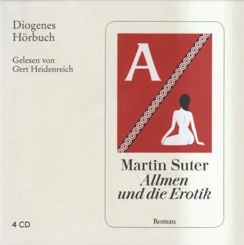 CD-Box: Martin Suter - Allmen und die Erotik, 2018. Gelesen von Gert Heidenreich