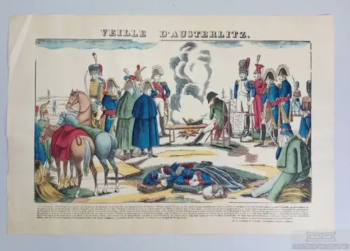 Veille d'Austerlitz, Georgin, Francois. Kunstgrafik, 1912, gebraucht, gut