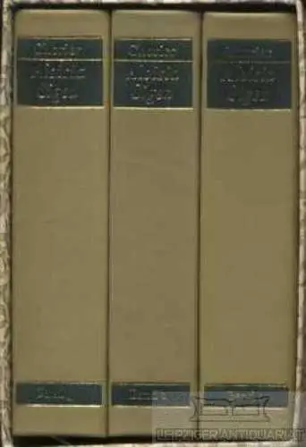 Buch: Die Gespräche der Aloisia Sigea, Chorier, Nicolas. 3 Bände, 1984