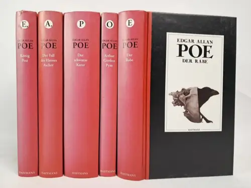 Buch: Edgar Allan Poe - Gesammelte Werke in fünf Bänden, Haffmans, 1999, 5 Bände