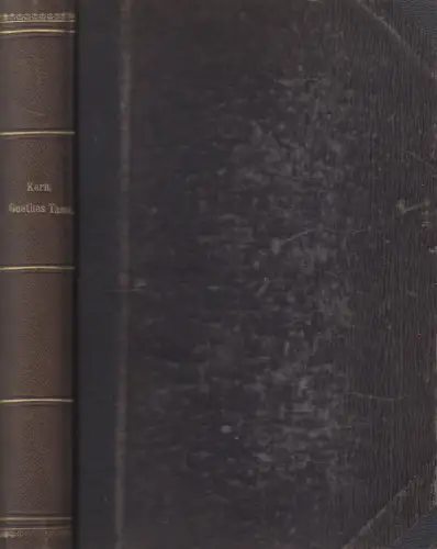 Buch: Torquato Tasso, Ein Schauspiel, Goethe, 1983, Nicolaische, Franz Kern