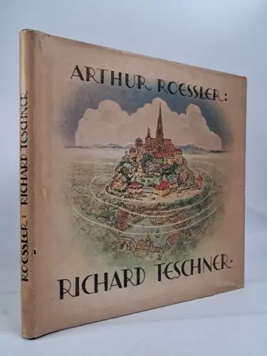 Buch: Richard Teschner, Arthur Roessler, 1947, Gerlach & Wiedling Verlag