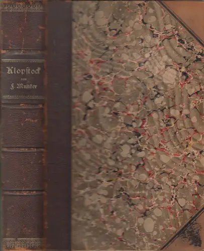 Buch: Friedrich Gottlieb Klopstock. Franz Muncker, 1893, B. Behr Verlag