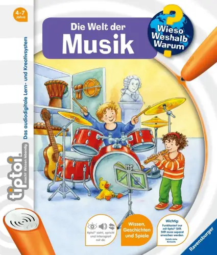Buch: Tiptoi Die Welt der Musik, Wieso Weshalb Warum, Friese, 2018, Ravensburger