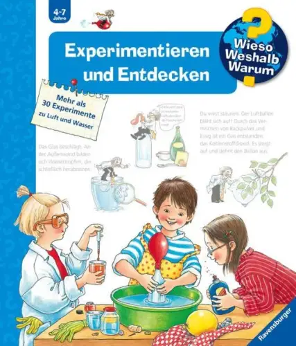 Buch: Experimentieren und Entdecken, Wieso Weshalb Warum, 2021, Ravensburger
