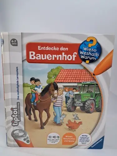 Buch: Tiptoi Entdecke den Bauernhof, Wieso Weshalb Warum, 2014, Ravensburger