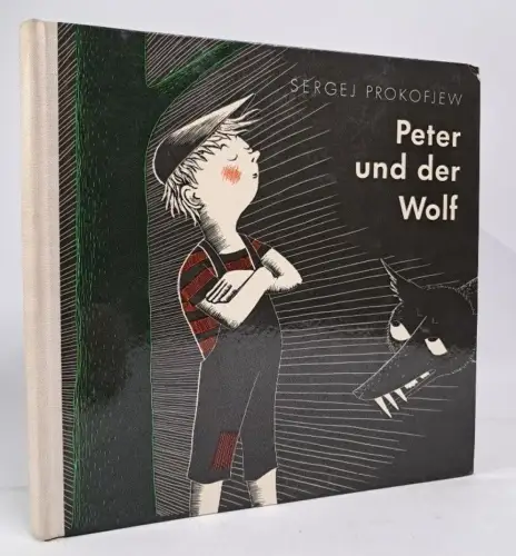 Buch: Peter und der Wolf, Sergej Prokofjew, 1958, Alfred Holz Verlag