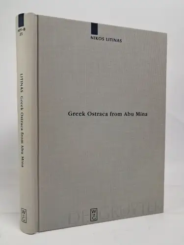 Buch: Greek Ostraca from Abu Mina, Nikos Litinas, 2008, Walter De Gruyter Verlag