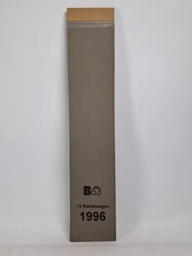 Künstlerkalender: B53. 12 Radierungen. 1996, Nr. 41 von 80, Jürgen Wenzel u.a.