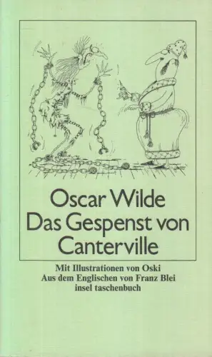 Buch: Das Gespenst von Canterville, Wilde, Oscar, 1979, Insel Verlag, Erzählung