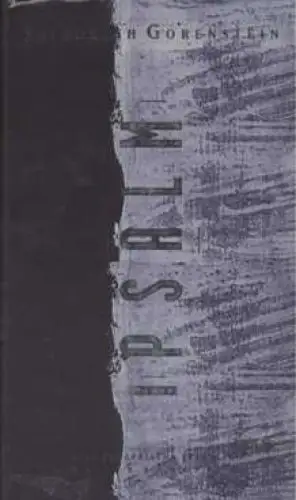 Buch: Psalm, Gorenstein, Friedrich. 1992, Rütten und Loening, sehr gut