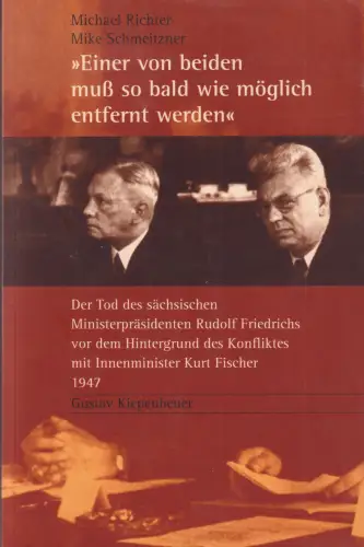 Buch: Einer von beiden muß so bald wie möglich entfernt werden, Richter. 1999