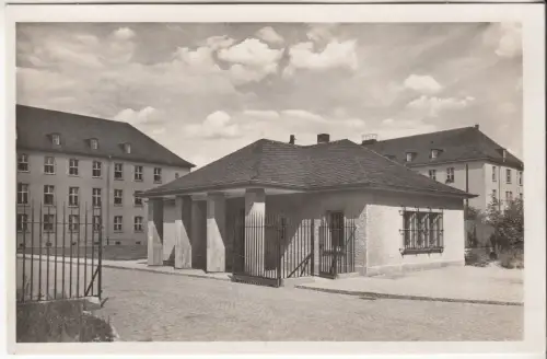 AK Hohenlohe-Kaserne Potsdam-Nedlitz Wache, Max Baur, Fotokarte, ungelaufen