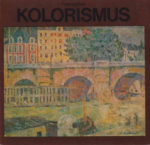 Buch: Polnischer Kolorismus, 1978, Zentrum für Kunstausstellungen der DDR