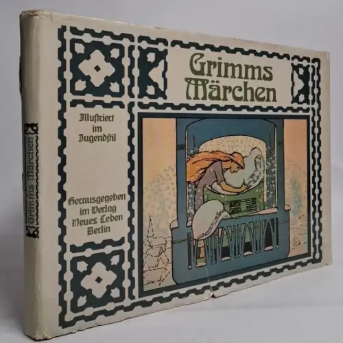 Buch: Grimms Märchen illustriert im Jugendstil. 1981, Verlag Neues Leben