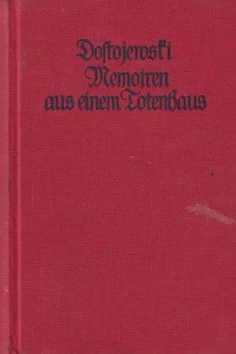 Buch: Memoiren aus einem Totenhaus, Dostojewski, F. M., Philipp Reclam, gut
