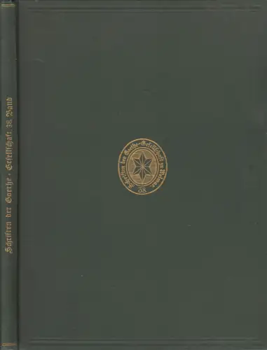 Buch Die Bildnisse Carl Augusts von Weimar, Hans Wahl, 1925, Goethe-Gesellschaft