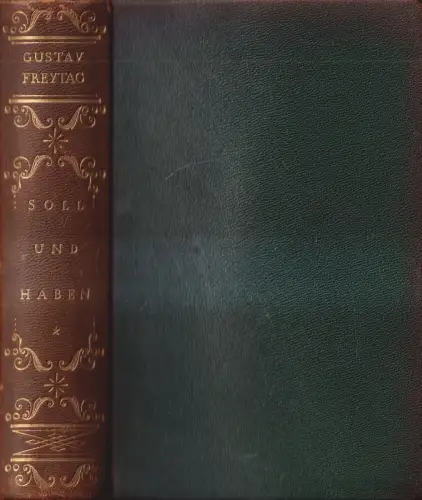 Buch: Soll und Haben. 1. und 2. Buch, Freytag, Gustav, o. J., Philipp Reclam jun