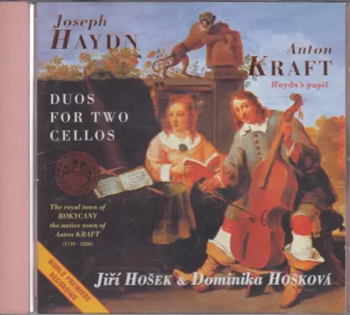 CD: Joseph Haydn u.a.,  Duos for Two Cellos, Music Vars, Klassik, gut